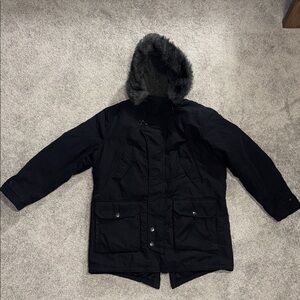 Nautica Navy Blue Jacket Parka XXL